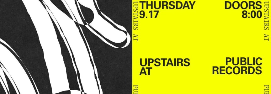 Peter Matson [DJ/Hybrid], Stuart Bogie [Live] [UPSTAIRS]