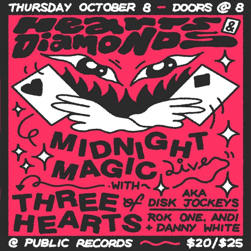 Hearts & Diamonds: Midnight Magic [Live] with Three of Hearts [Rok One, Andi, Danny White]