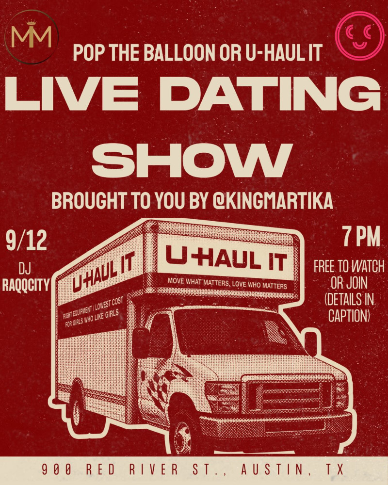 Pop the Balloon or U-Haul It Live Dating Show