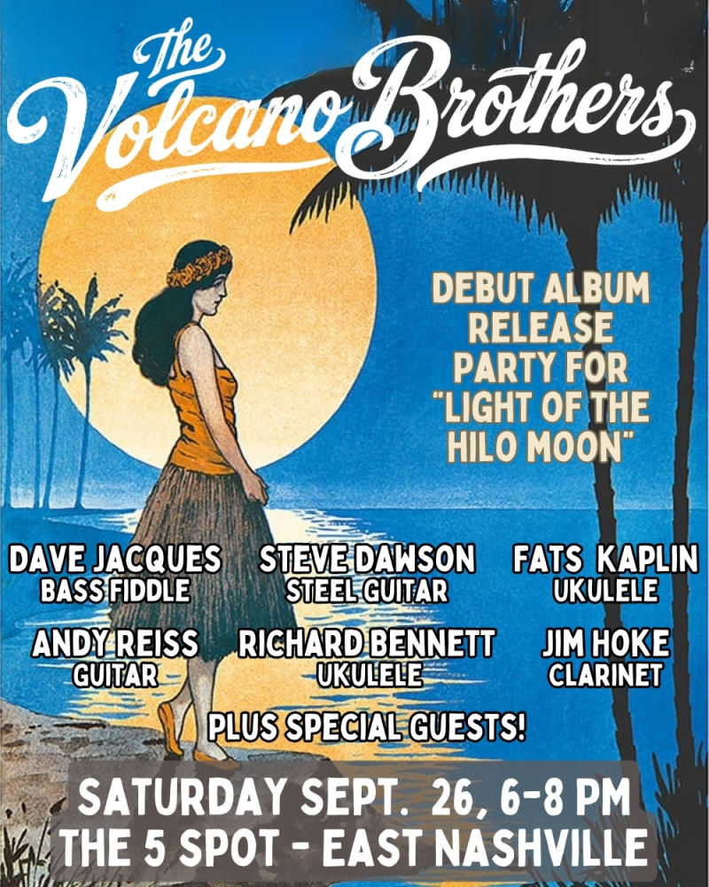 The Volcano Brothers - Album Release Show in Nashville at The 5