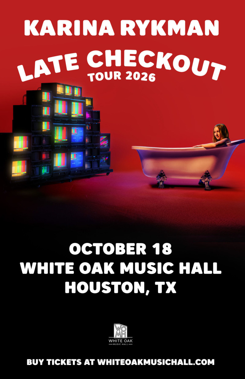 Karina Rykman: Late Checkout Tour 2026