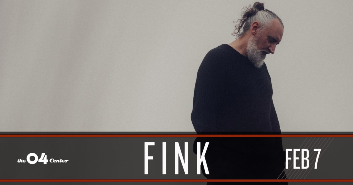 Fink Austin concert poster