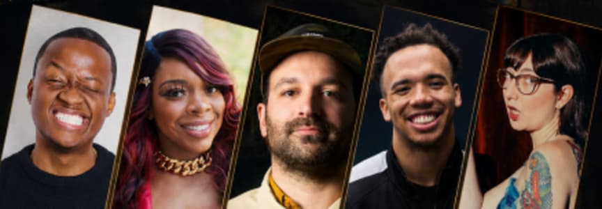 Nore Davis, Miss Lissa Knows, Tom Zappia, Lauren Cocroft, Alex Quow