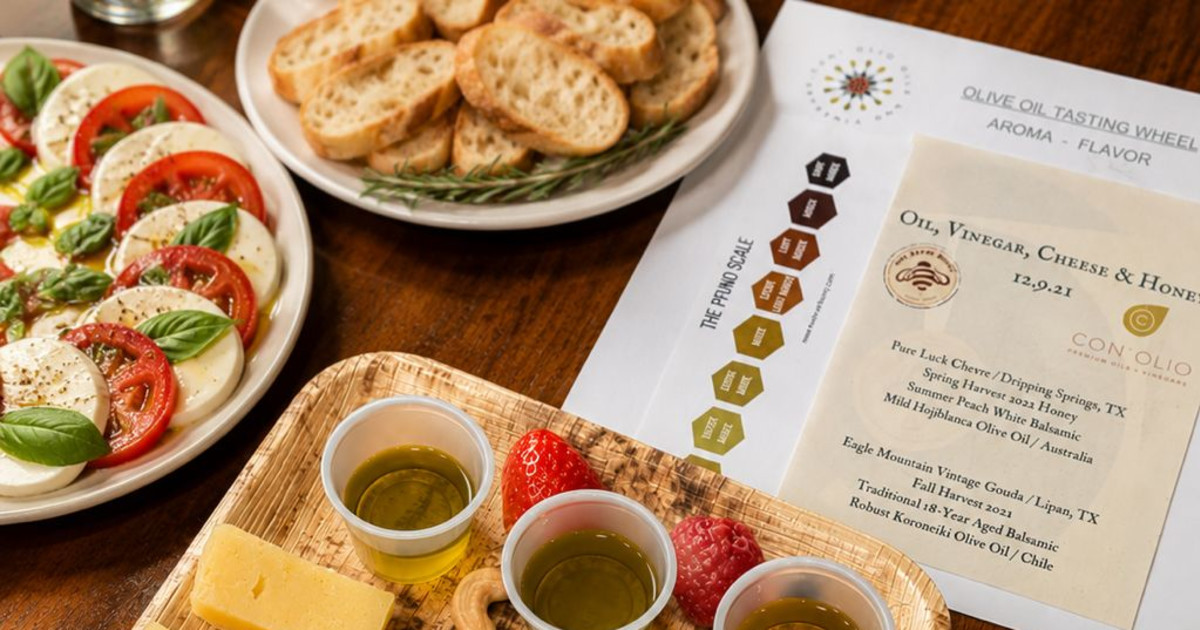 Con' Olio & Two Hives Honey: The Ultimate Tasting Experience