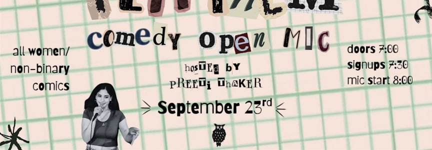 FEM/THEM Comedy Open Mic at The Understudy