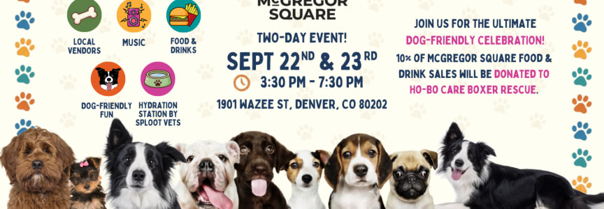 Yappy Hour at McGregor Square
