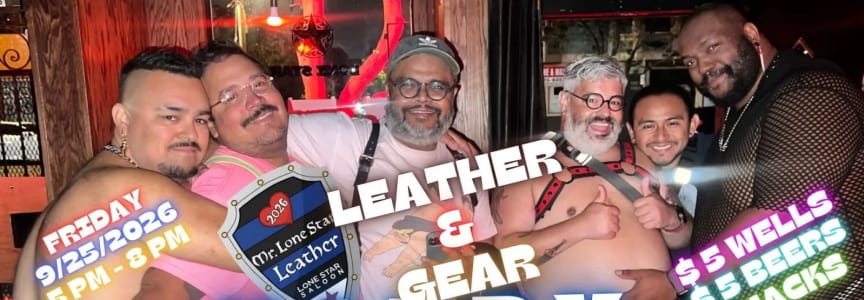 Leather and Gear Happy Hour