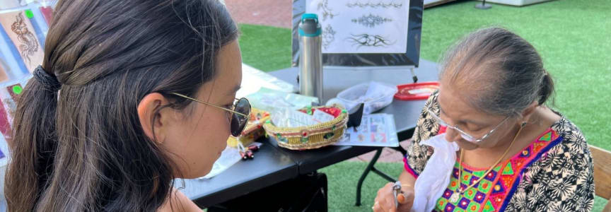 Artist Activation: Henna with Pam