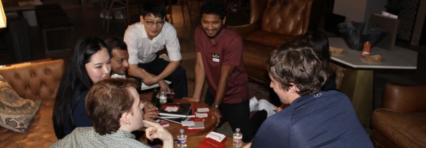 young professionals' game night