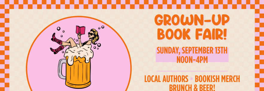 A Book Buzz: Grown-Up Book Fair