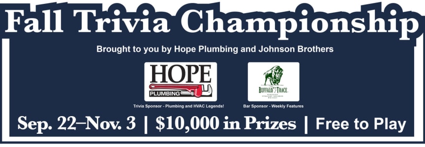 Sahm's Fall Trivia Championship