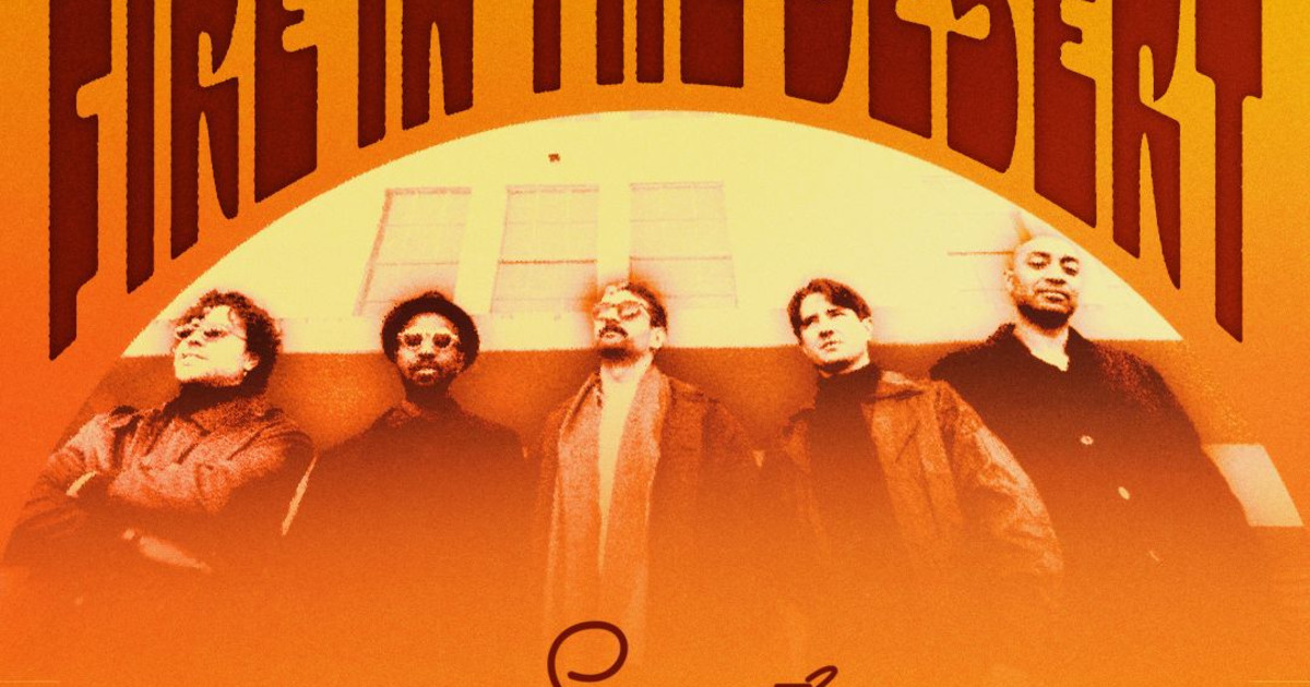 Juice: Fire in the Desert Tour Austin concert poster
