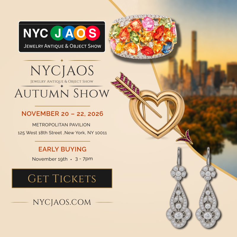 NYC Autumn Jewelry, Antique & Object Show