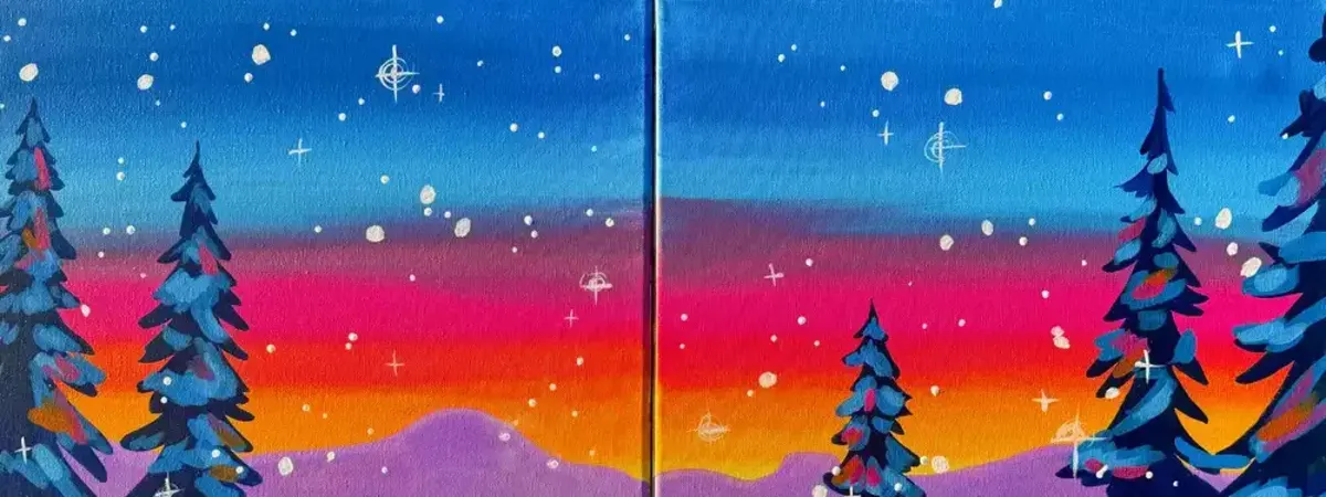 Scenic Snowfall