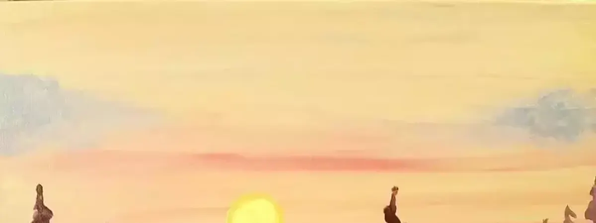 Sun-Kissed Sky