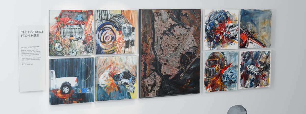 The Distance from Here - Michael James Freedman - Arts Gowanus Open Studios