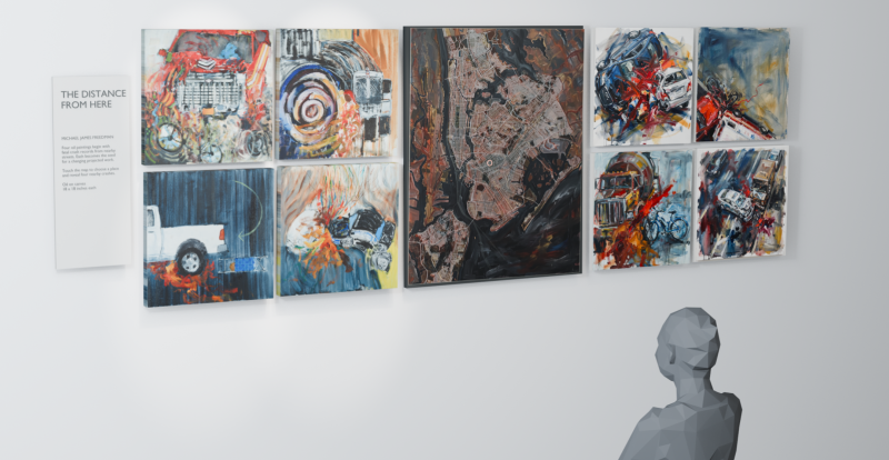 The Distance from Here - Michael James Freedman - Arts Gowanus Open Studios