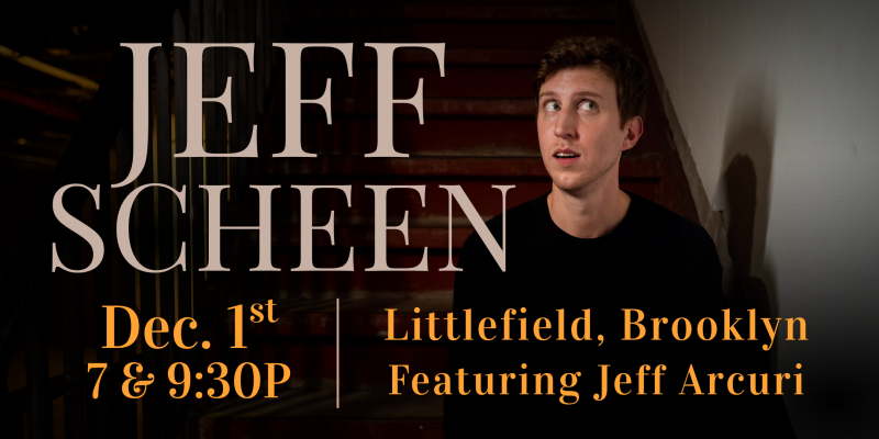 Jeff Scheen Special Taping Featuring Jeff Arcuri