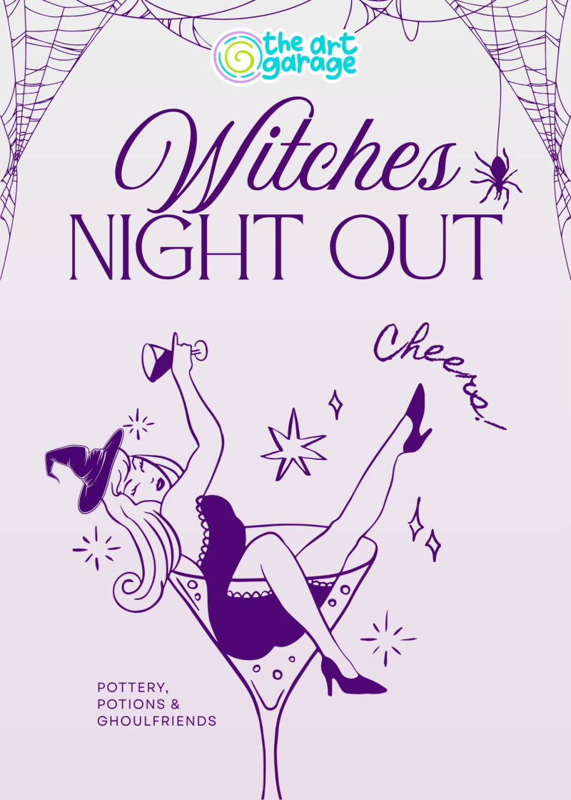 Witches' Night Out! Sip & Paint (Brentwood) in Austin at The Art