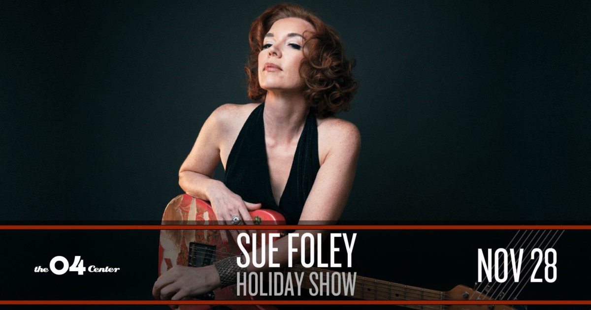 Sue Foley // Holiday Show Austin concert poster