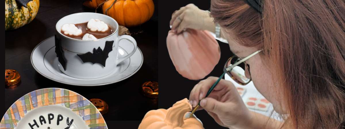 Spooky Sips! Ceramic Painting & Hot Cocoa Bar