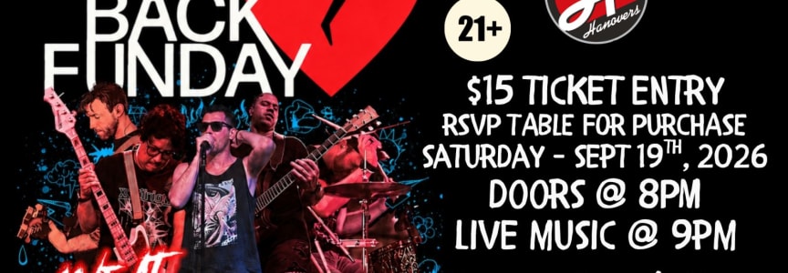 Emo Rock Night with Taking Back Funday