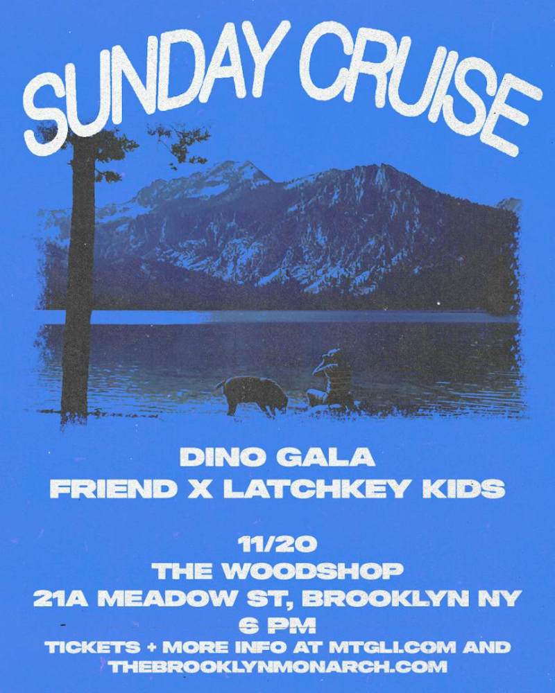 Sunday Cruise with Dino Gala, Friend, Latchkey Kids