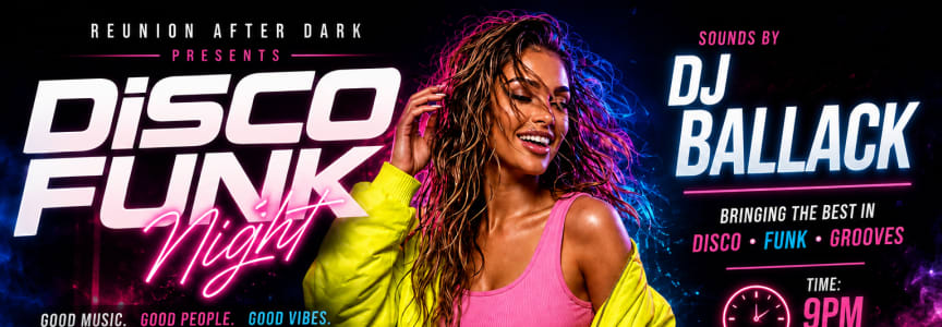 NIGHT VIBES | Disco Funk Salsa R&B with DJ Ballack
