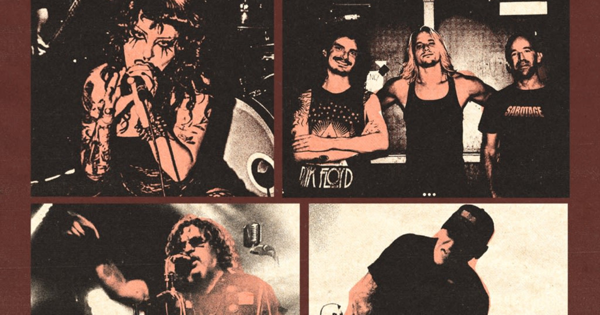 Pinwheel w/ Dining with Devils, Thunderosa, Gallows of Saturn