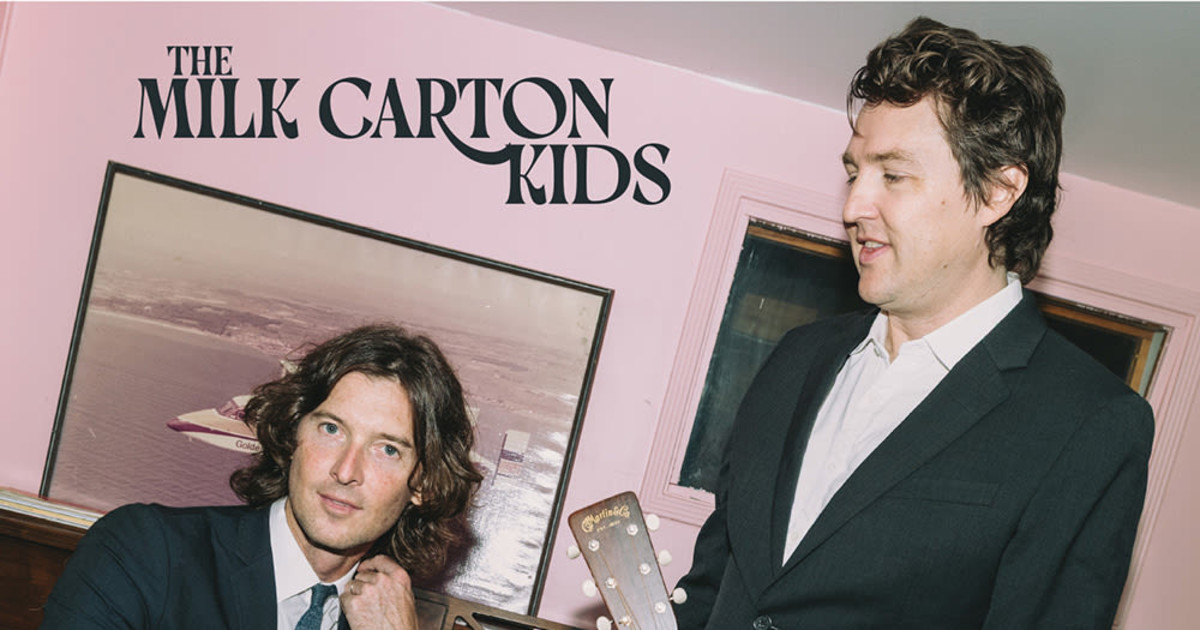 The Milk Carton Kids Austin concert poster