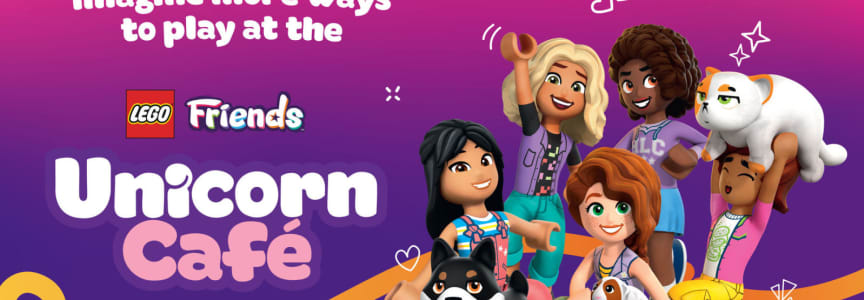 The LEGO® Friends Unicorn Cafe