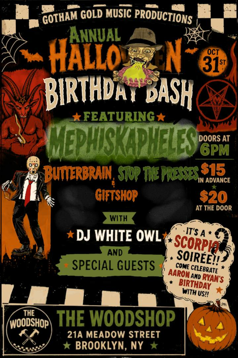 Mephiskapheles, Butterbrain, Stop the Presses, Giftshop