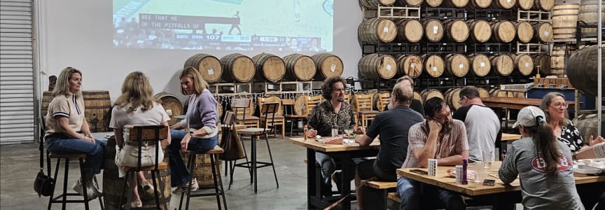 Free Bingo (Pick a whiskey/coffee lover or self care kit) + Steak Night