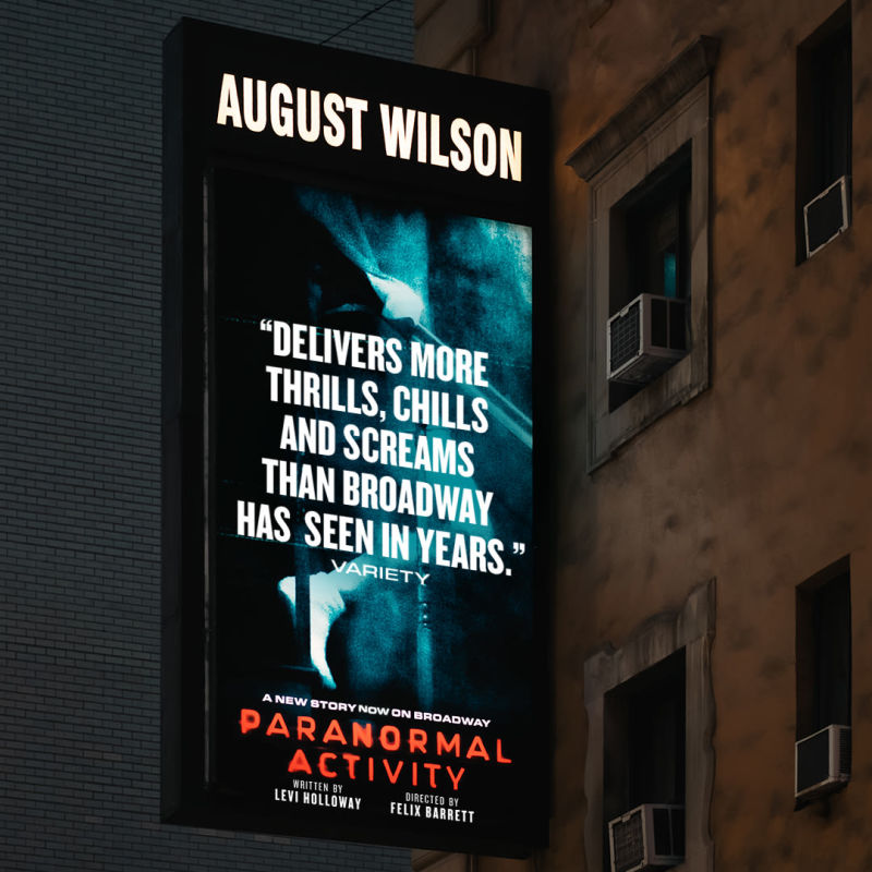 Paranormal Activity on Broadway 