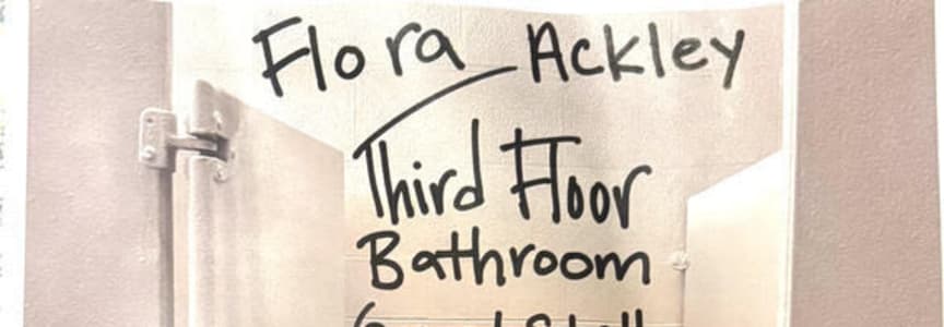 Third Floor Bathroom (Second Stall to the Left) Exhibition