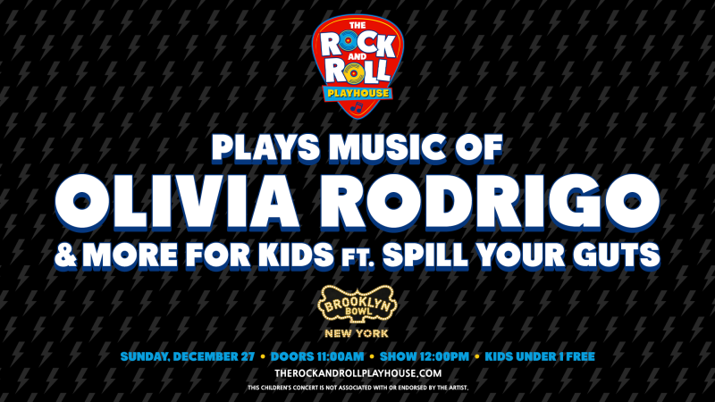 The Rock And Roll Playhouse Plays: Music of Olivia Rodrigo for Kids