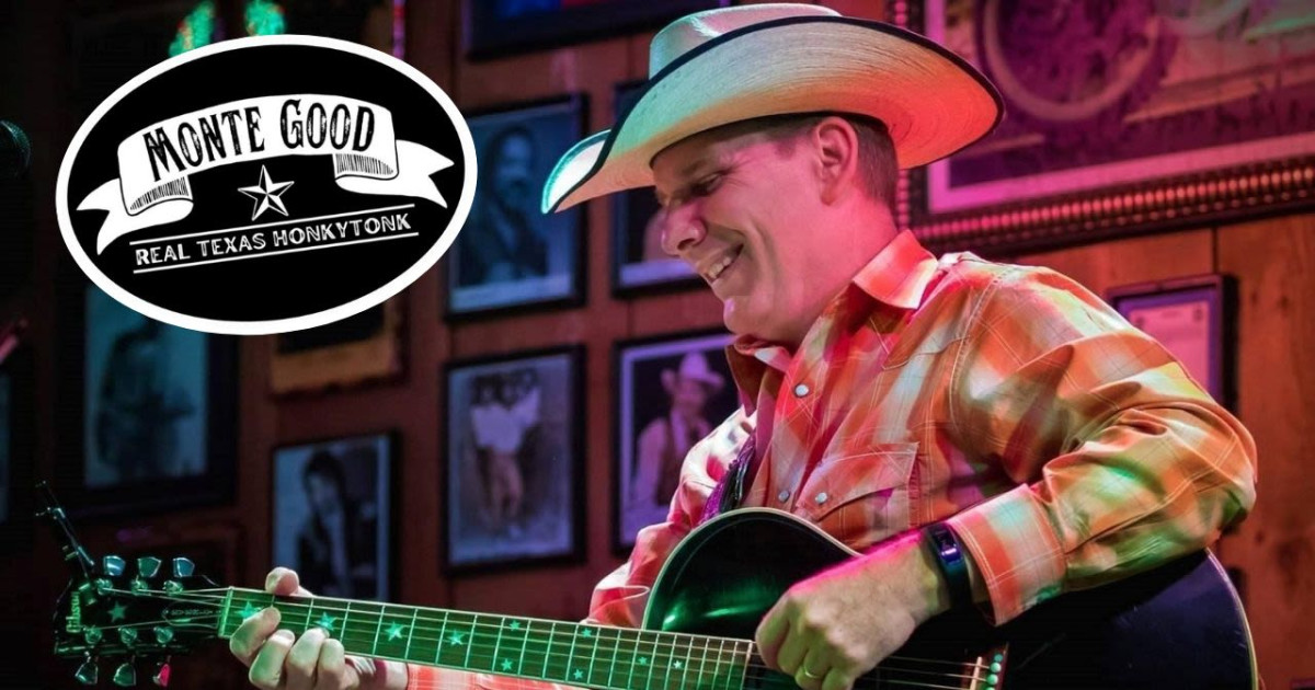 Monte Good Austin concert poster