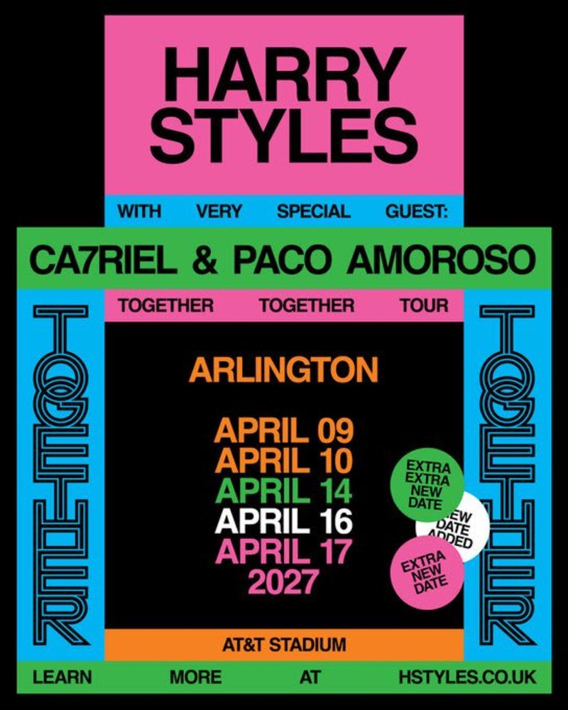 Harry Styles: Together, Together in Arlington at AT&T Stadium