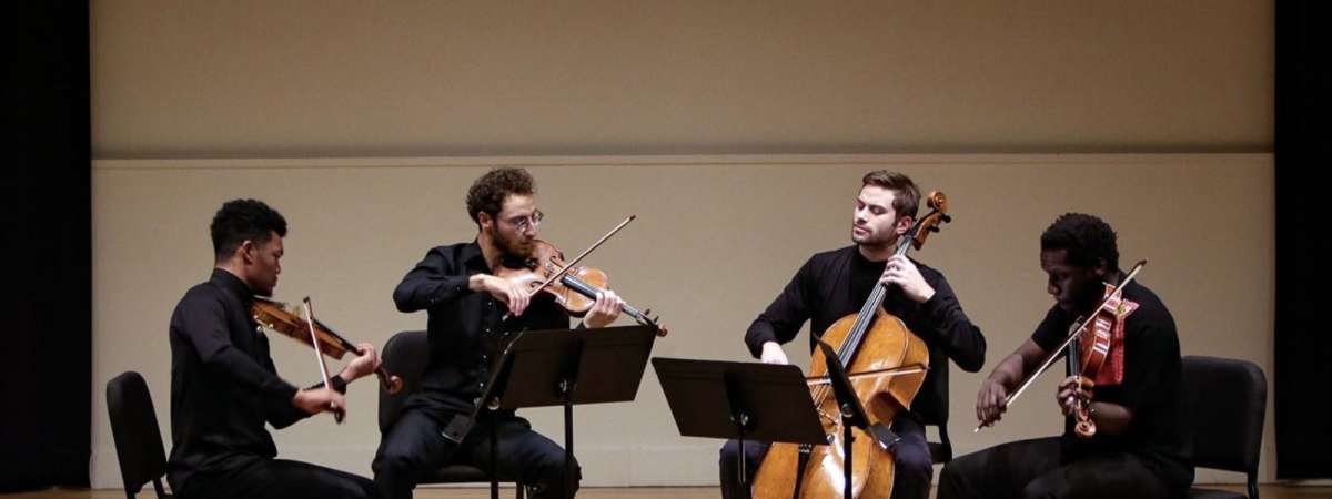 PSC Introduces Resident Artist Randall Goosby’s Renaissance Quartet