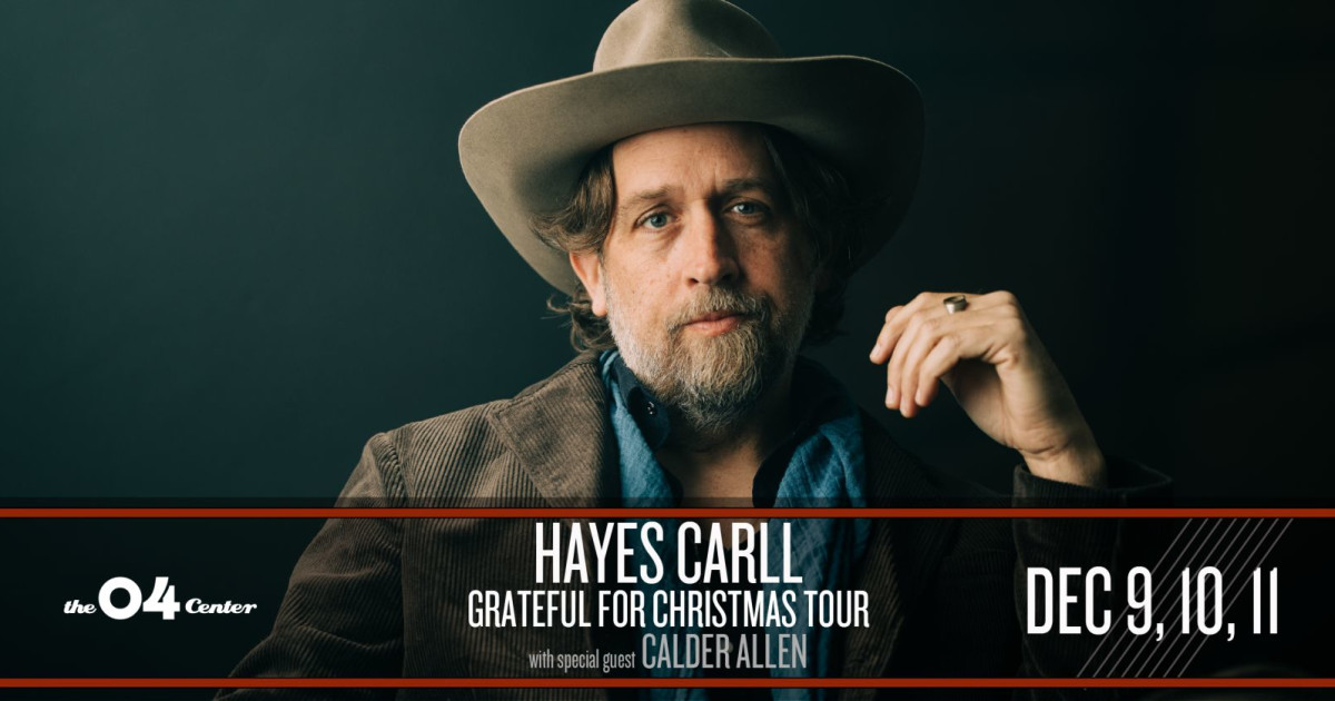 Hayes Carll / Grateful For Christmas Tour with special guest Calder Allen (Night Three) Austin concert poster