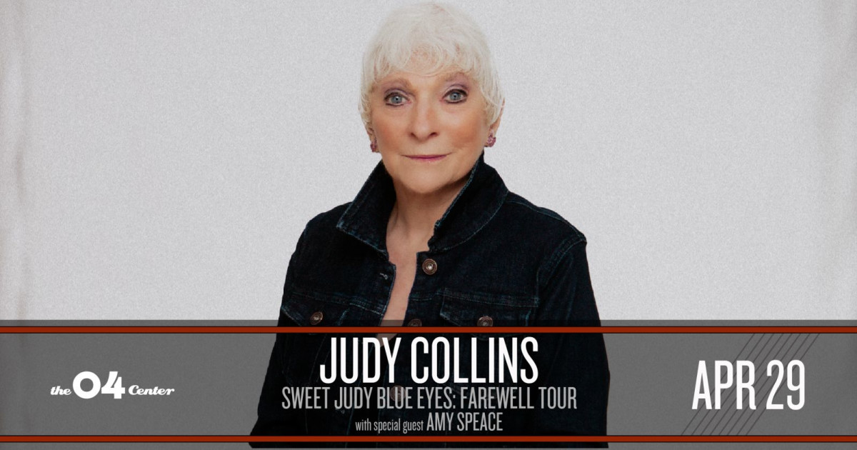 Judy Collins - Sweet Judy Blue Eyes: Farewell Tour with special guest Amy Speace Austin concert poster