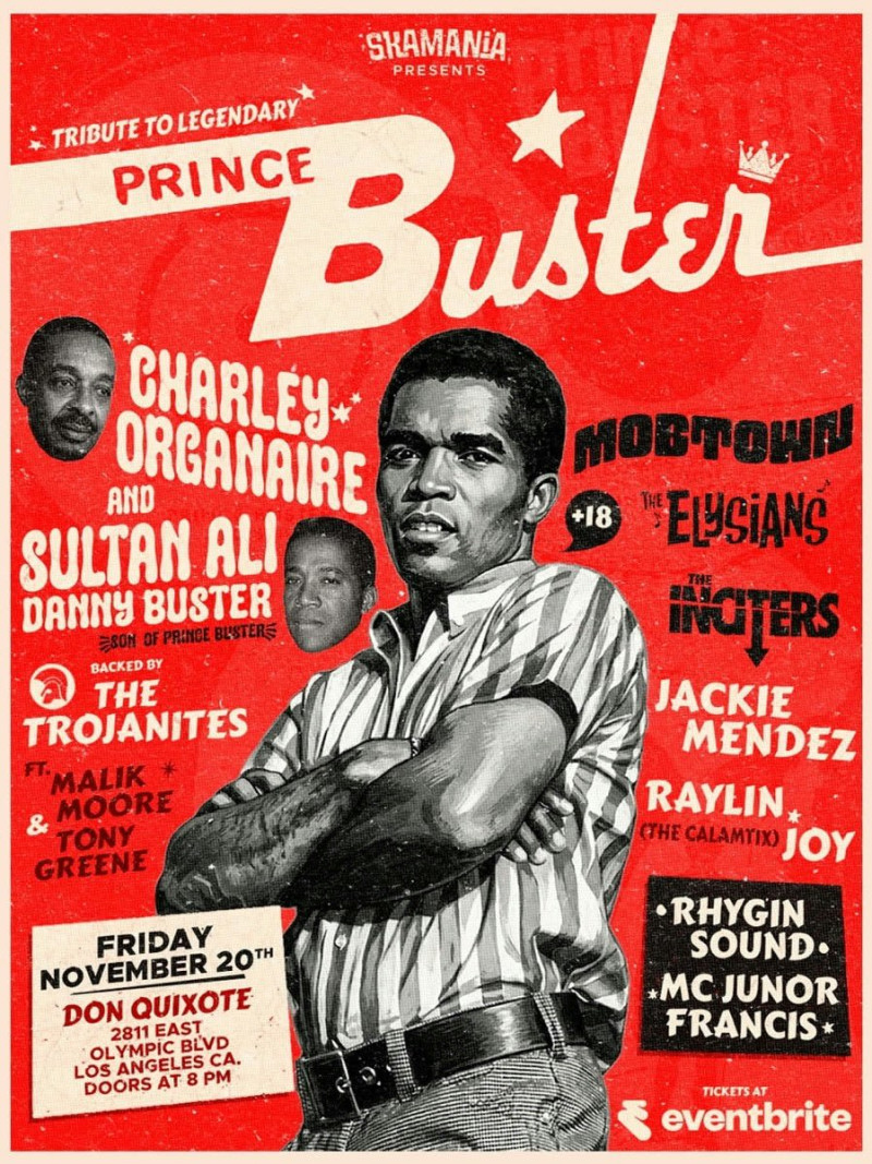 Tribute To The Legendary Prince Buster in Los Angeles at Don