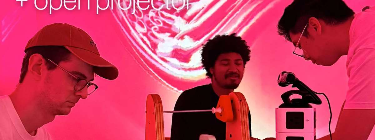 Drone Lab + Open Projector