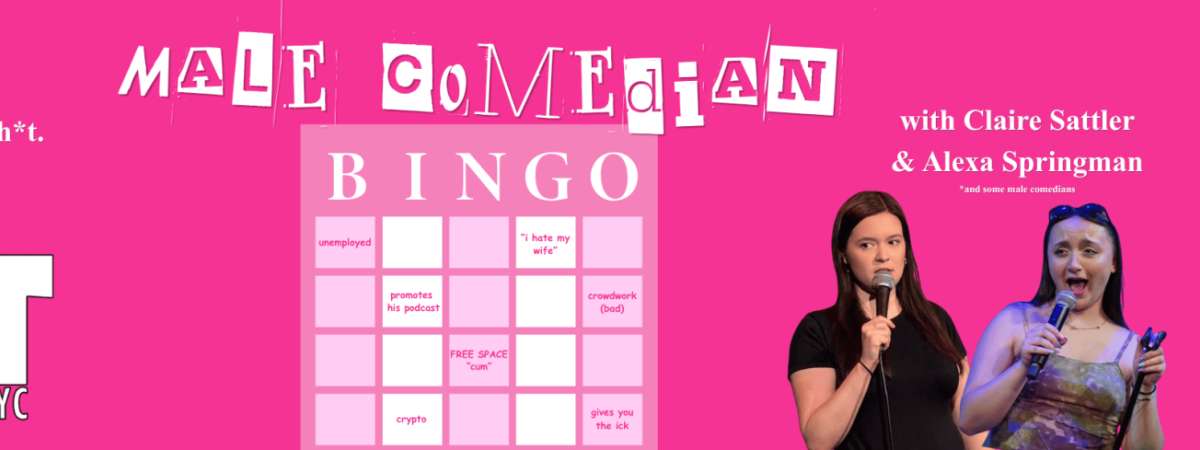 Male Comedian Bingo