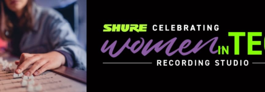 Celebrating Women in Technology – Recording Studio