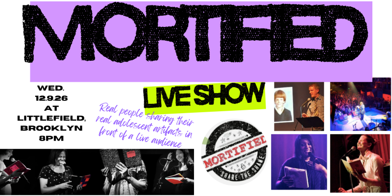 Mortified NYC Live Show