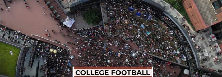 College Football Watch Parties at McGregor Square
