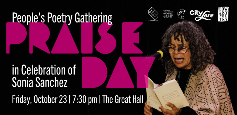 Praise Day for Sonia Sanchez!