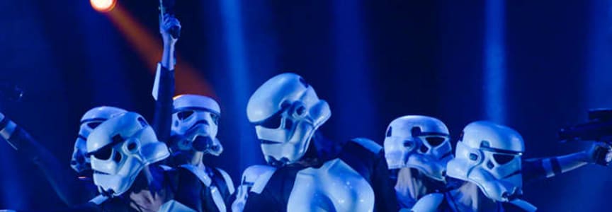 The Empire Strips Back: A Burlesque Parody