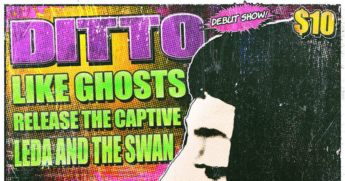 Ditto Austin concert poster